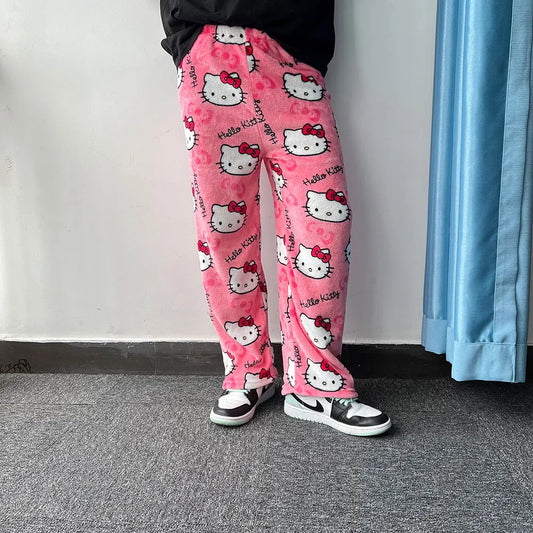 Sanrio Hello Kitty Flannel Pajamas