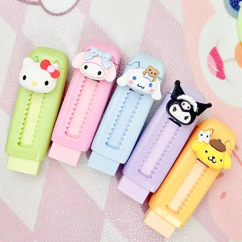 Cute Hello Kitty & Friends Erasers