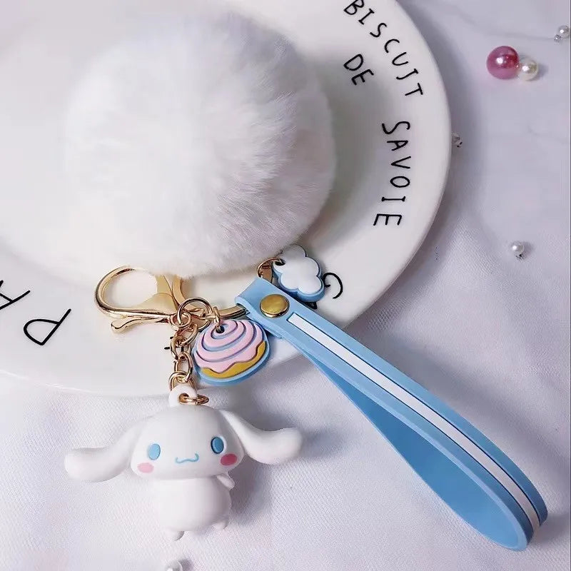 Sanrio Hello Kitty Keychain - Cute Melody & Friends Pendant