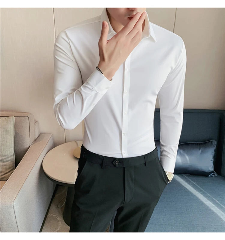 High Stretch Seamless Long Sleeve Shirt