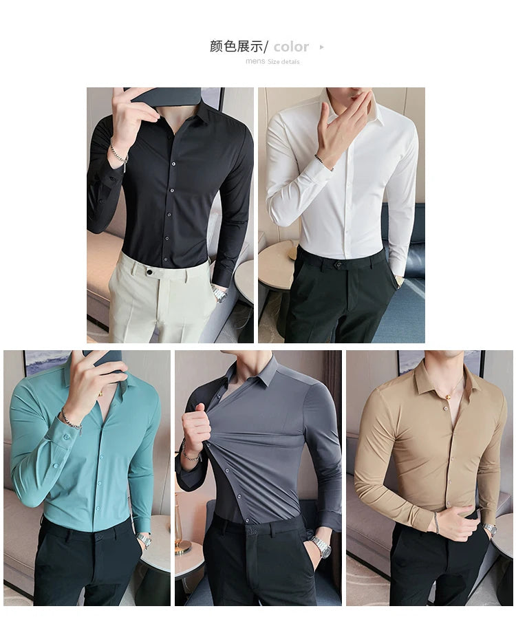 High Stretch Seamless Long Sleeve Shirt