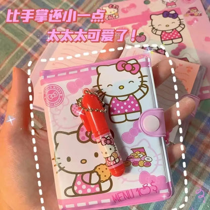 Hello Kitty Mini Notepad & Pen Set