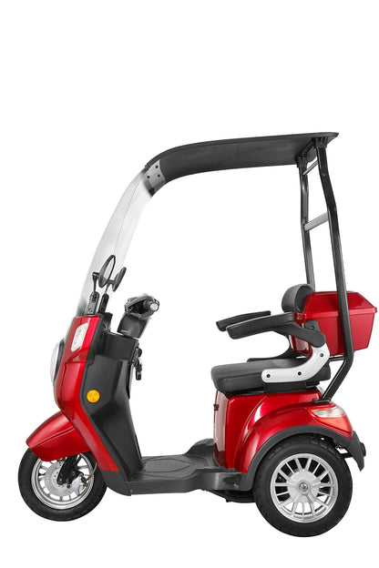 Freedom Rider Elite - Luxury Electric Mobility Scooter with Sun Canopy