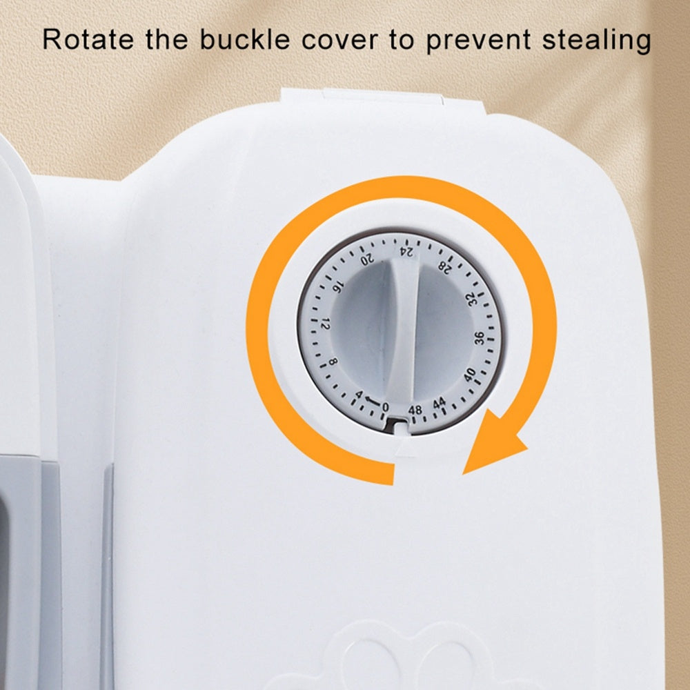 Automatic Dog Cat Pet Feeder Food Dispenser