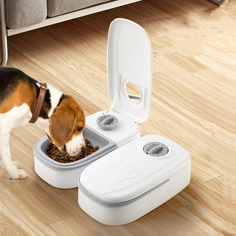 Automatic Dog Cat Pet Feeder Food Dispenser